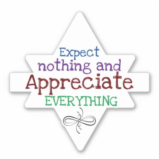 感動的引用文 シール (正面)