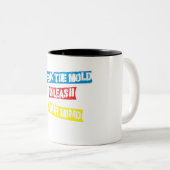 感動的引用文 ツートーンマグカップ (正面右)