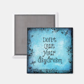 感動的引用文:デイやめドリームするな マグネット (正面/裏面)