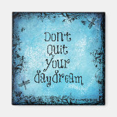 感動的引用文：デイやめドリームするな マグネット (正面)