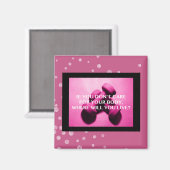 感動的引用文 |トレーニングの動機 マグネット (正面/裏面)