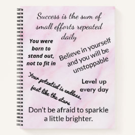 感動的引用文 ノートブック