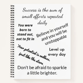 感動的引用文 ノートブック