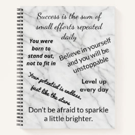 感動的引用文 ノートブック