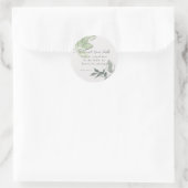 感動的引用文&バイブル聖句 ラウンドシール (バッグ)