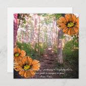 感動的引用文、「パス」  サンキューカード (正面/裏面)