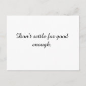 感動的引用文 ポストカード (正面)