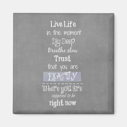 感動的引用文 マグネット (正面)