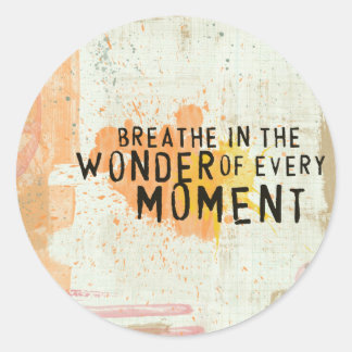 感動的引用文 ラウンドシール