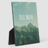 感動的引用文：上のライズ フォトプラーク (側面)