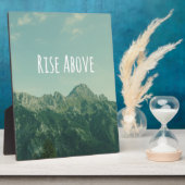 感動的引用文：上のライズ フォトプラーク (側面)