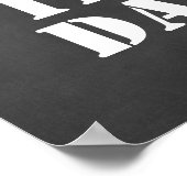 感動的引用文:今日は日 ポスター (角)