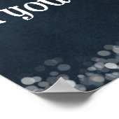 感動的引用文:保ハート内の曲 ポスター (角)