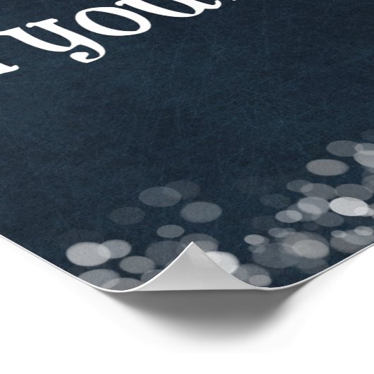 感動的引用文:保ハート内の曲 ポスター (角)