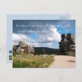 感動的引用文 |写真の山 ポストカード (正面/裏面)