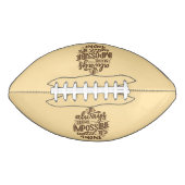 感動的引用文 – 完了するまで不可能 アメリカンフットボール (正面)