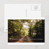 感動的引用文- – 情熱 ポストカード (正面/裏面)