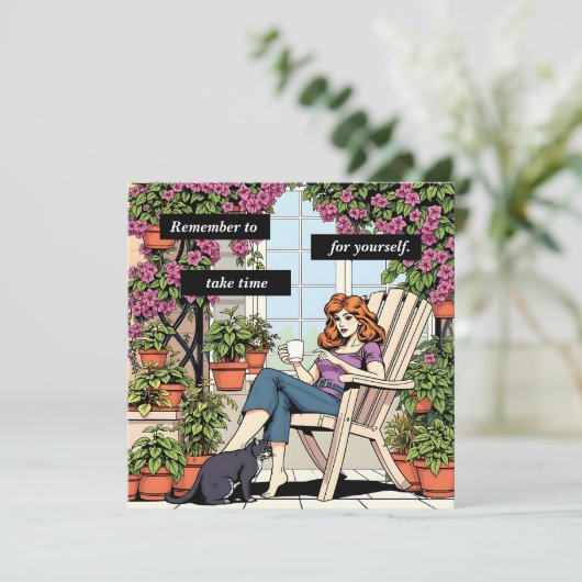 感動的引用文 | 自分で時間を取る (スタンド正面)