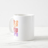 感動的引用文:Yesあなたはコーヒーマグできる コーヒーマグカップ (正面左)