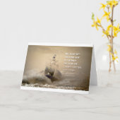 感動的引用文by St. Thomas More カード (黄色い花)