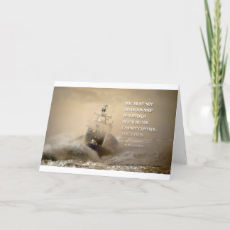 感動的引用文by St. Thomas More カード