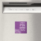 感動的引用文I Am文やる気を起こさせる マグネット (インサイチュ (食洗機))