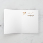 感動的彼の目はすずめにあります、 カード (内部)