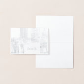 感動的後を追勇気付けられる 箔カード (ディスプレー)