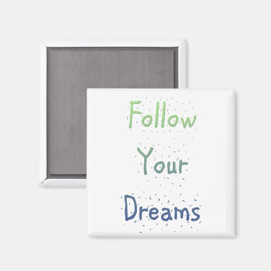 感動的後を追夢 マグネット (正面/裏面)