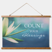 感動的恵みの数 吊り下げ型タペストリー (正面)