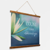 感動的恵みの数 吊り下げ型タペストリー (傾斜あり)