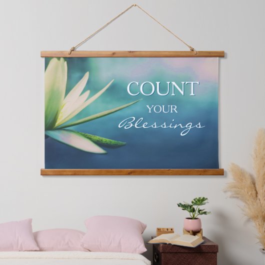 感動的恵みの数 吊り下げ型タペストリー (寝室)