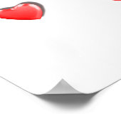 感動的恵みライフ引用文 ポスター (角)