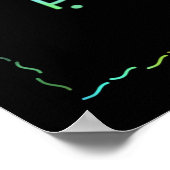 感動的想像可能性タイポグラフィ ポスター (角)