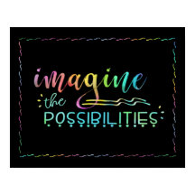 感動的想像可能性タイポグラフィ