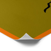 感動的意欲を起こハイキング引用文タイポグラフィ ポスター (角)