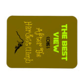 感動的意欲を起こハイキング引用文タイポグラフィ マグネット (横)