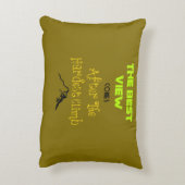 感動的意欲を起こ引用文タイポグラフィ アクセントクッション (裏面(縦))