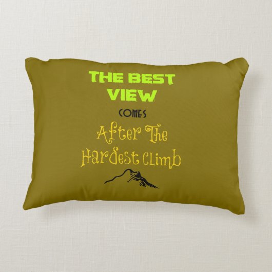 感動的意欲を起こ引用文タイポグラフィ アクセントクッション (裏面)