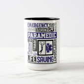 感動的救急医療隊員 ツートーンマグカップ (中央)