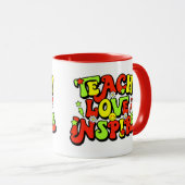 感動的教え引用文 マグカップ (正面右)