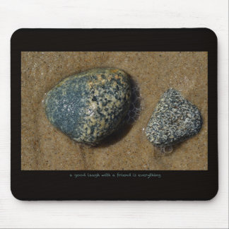 感動的文字と写真。 マウスパッド