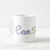 感動的文字デザイン コーヒーマグカップ (正面左)