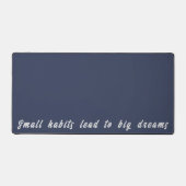 感動的文字引用文メンズ デスクマット (正面)