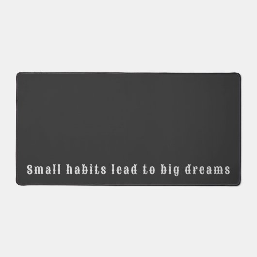 感動的文字引用文メンズ デスクマット (正面)