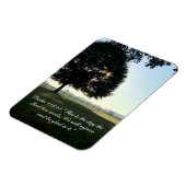 「感動的新しい日」の風景 マグネット (左側)