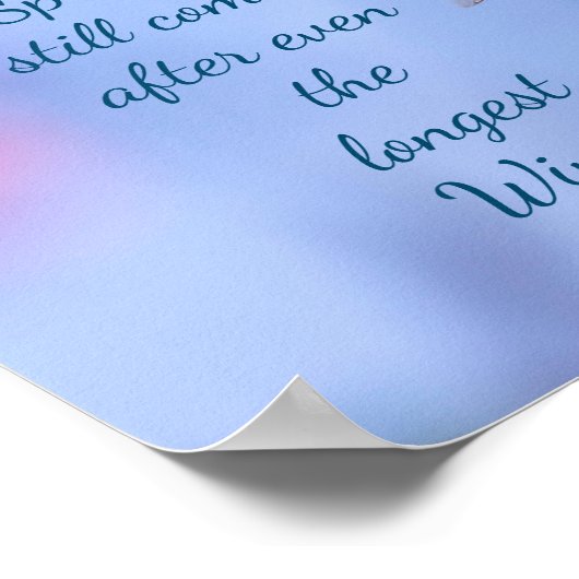 感動的春 ポスター (角)