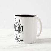 感動的最高のパパバイパー/ゴルフ ツートーンマグカップ (正面右)