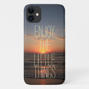 感動的楽しむ引用文 iPhone 11 ケース