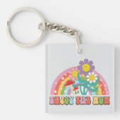 感動的楽しむNow Wordart Keychain キーホルダー (正面)